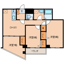 SUN ZEUSビル高岡の物件間取画像